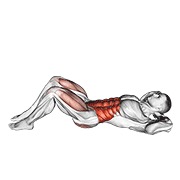 Cross body crunch