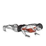 Shoulder tap flexión