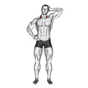 Side push neck stretch