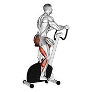 Stationary bike walk
