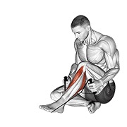 Posterior tibialis stretch