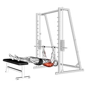 Inverted remo on bench